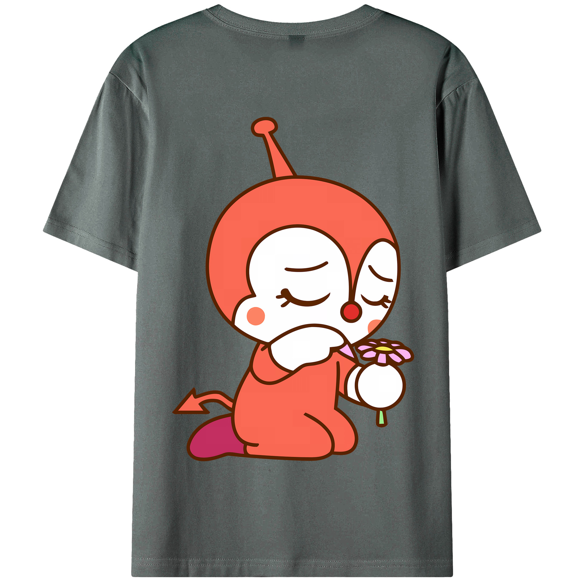 （画像用） アンパンマン Anpanman 綿100％半袖Tシャツ（背面プリント）